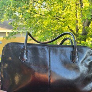 Hobo Black Leather Purse